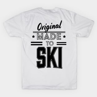 Original Made to Ski T-Shirt